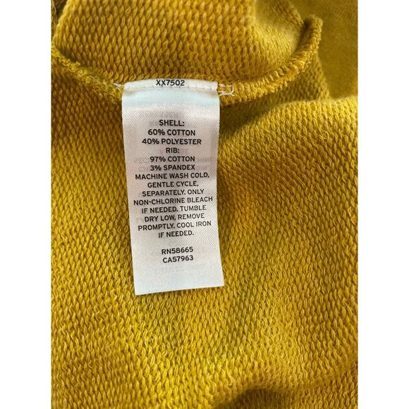 LUCKY BRAND Boyfriend Jeans (Sz 0/25) + XS Mustard Sweatshirt – Fall Casual Duo - Picture 3 of 11